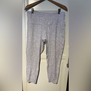 Lululemon Align High-Rise Pant in Spray Leopard Grey Multi Sz 14